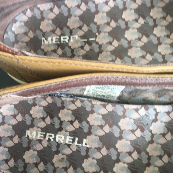 Merrell Zodiac Golden Taupe Casual Leather Shoes - Picture 5 of 10